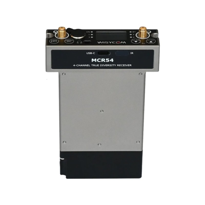 WISYCOM MCR54 QUAD – Récepteur quad large bande pour cinéma & TV