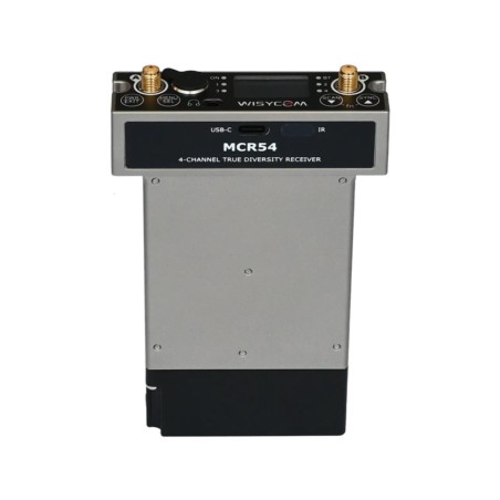 WISYCOM MCR54 QUAD – Récepteur quad large bande pour cinéma & TV