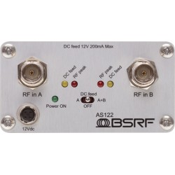 BSRF AS-122 – Répartiteur actif UHF 2 canaux compact pour 6 récepteurs
