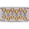 BSRF AS-122 – Répartiteur actif UHF 2 canaux compact pour 6 récepteurs