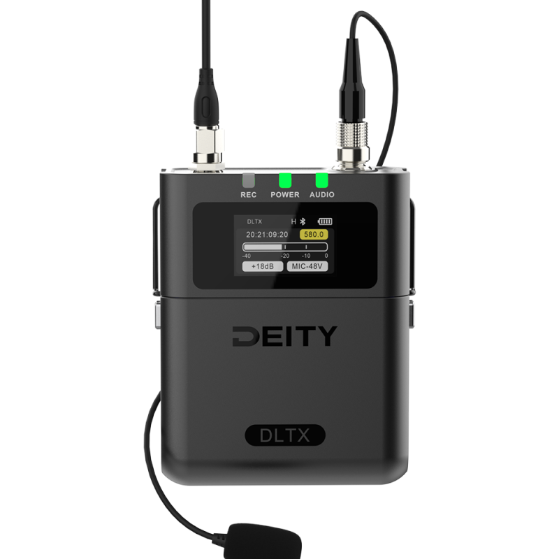 DLTX – Émetteur HF ultra-léger 5–48 V pour pros du son DLTX – Émetteur HF ultra-léger 5–48 V pour pros du son