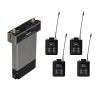 Kit Wisycom MCR54 + 4 MTP61-EU/X – Récepteur 4 canaux slot-in