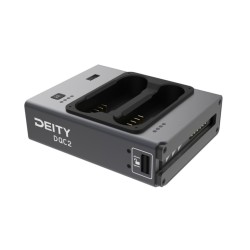 Deity DQC-2 – Chargeur double rapide pour batteries S-95 et eSmart 2054 avec USB-C 100W