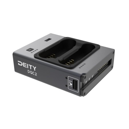 Deity DQC-2 – Chargeur double rapide pour batteries S-95 et eSmart 2054 avec USB-C 100W
