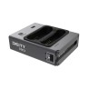 Deity DQC-2 – Chargeur double rapide pour batteries S-95 et eSmart 2054 avec USB-C 100W