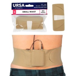 URSA Strap Ceinture 120cm – Sangle élastique pour émetteur avec poche câble intégrée