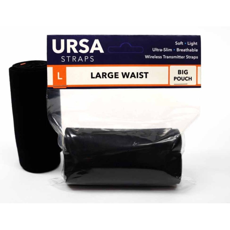 URSA Strap Ceinture 120cm – Sangle élastique pour émetteur avec poche câble intégrée URSA Strap Ceinture 120cm – Sangle élastique pour émetteur avec poche câble intégrée