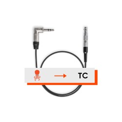 Tentacle Cable C01 – Câble Timecode Mini-Jack vers Lemo 4 Broches (RED)