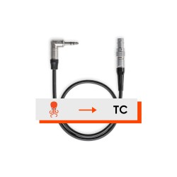 Tentacle Cable C02 – Câble Timecode Mini-Jack vers Lemo 5 Broches