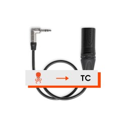Tentacle Cable C04 – Câble Timecode Mini-Jack vers XLR 3 broches