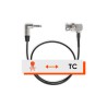 Tentacle Cable C08 – Câble Timecode Jack 3,5 mm vers BNC (angle droit)