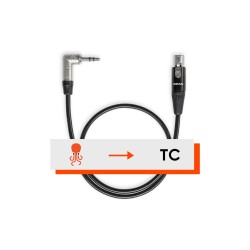 Tentacle Cable C09 – Câble Timecode Jack 3,5 mm Neutrik ↔ TA3 (16″)
