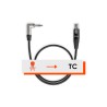 Tentacle Cable C09 – Câble Timecode Jack 3,5 mm Neutrik ↔ TA3 (16″)