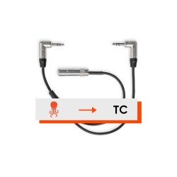 Tentacle C15 – Câble Y-adaptateur Mini-Jack Timecode + Microphone