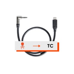 Tentacle Cable C23 – Câble Timecode Jack 3,5 mm vers USB-C (Sound Devices A20-Mini / A20-TX)