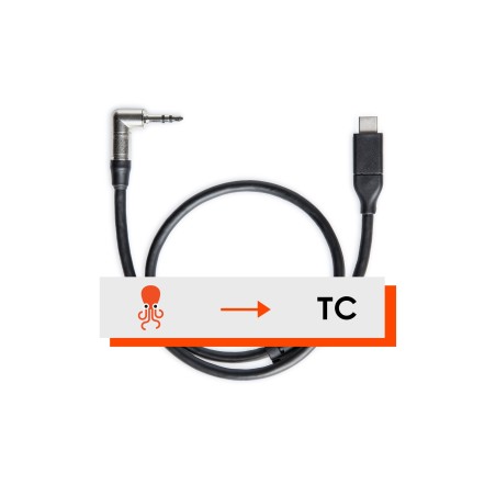 Tentacle Cable C23 – Câble Timecode Jack 3,5 mm vers USB-C (Sound Devices A20-Mini / A20-TX)