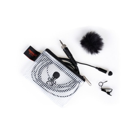 Tentacle LAV Mic – Microphone Lavalier Broadcast avec Jack 3,5 mm verrouillable pour TRACK E