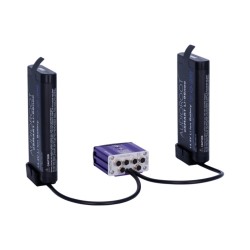 AUDIOROOT DUO-CAB-CC – Câble d’entrée 2 supports batterie intelligents | Le Vrai Son