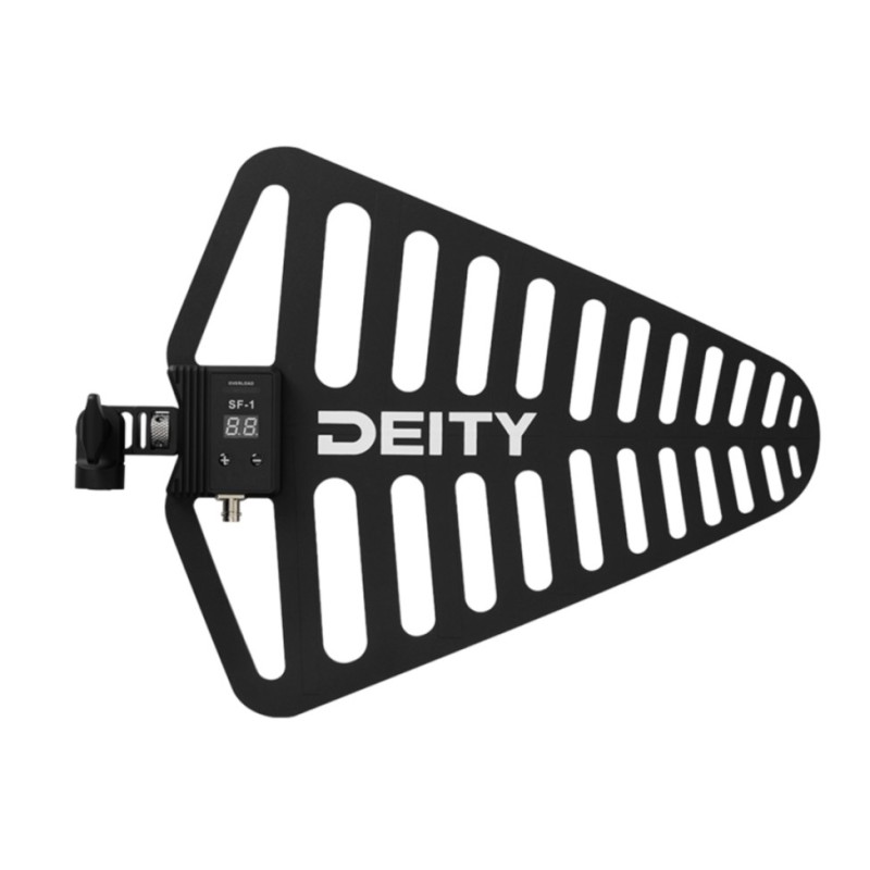 Deity SF1 – Antenne directionnelle active “shark fin” BNC 470-960 MHz avec étui Deity SF1 – Antenne directionnelle active “shark fin” BNC 470-960 MHz avec étui