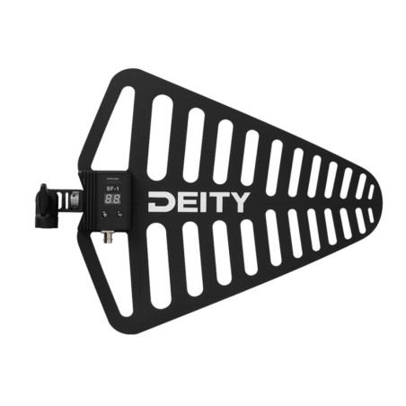 Deity SF1 – Antenne directionnelle active “shark fin” BNC 470-960 MHz avec étui