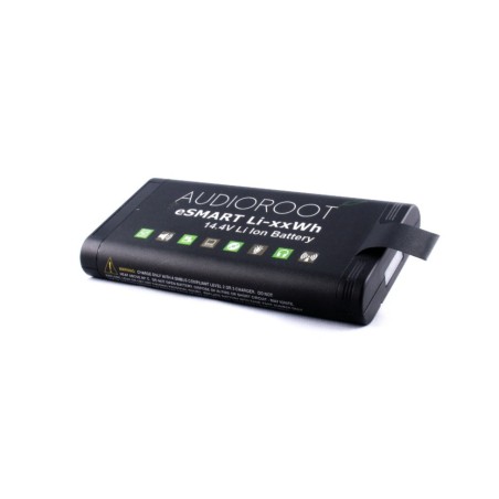 AUDIOROOT eSMART Li-98Wh – Batterie intelligente Li-Ion 14.4V pour tournages professionnels