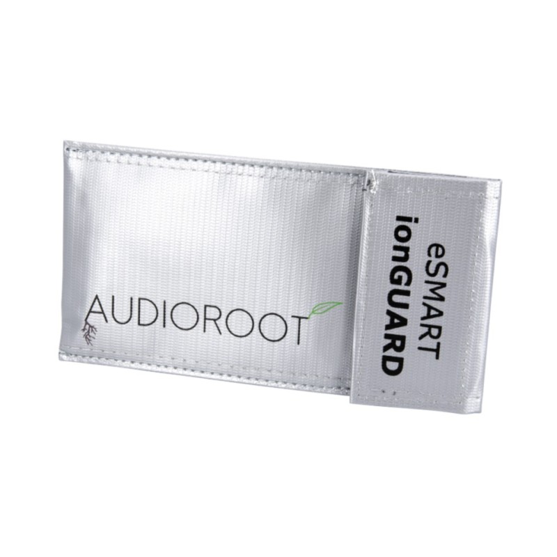 AUDIOROOT eSMART ionGUARD – Sac ignifugé pour batteries Li-Ion | Le Vrai Son