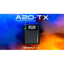 Sound Devices A20-TX – Émetteur HF numérique SpectraBand | Le Vrai Son – LVS
