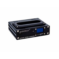AUDIOROOT eSMART MONO – Chargeur intelligent 1 baie avec écran OLED | Le Vrai Son