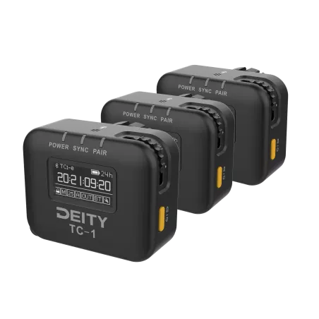 DEITY TC-1 – Kit Timecode Sans Fil 3 Boîtiers | Cinéma & TV – Le Vrai Son