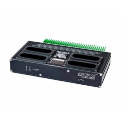 AUDIOROOT eSMART QUAD – Chargeur intelligent 4 baies avec écran OLED | Le Vrai Son