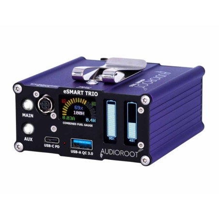 AUDIOROOT eSMART TRIO – Distributeur d’alimentation 3 entrées avec télémétrie pour sac de mixage