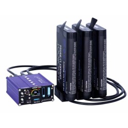AUDIOROOT eSMART TRIO – Distributeur d’alimentation 3 entrées avec télémétrie pour sac de mixage